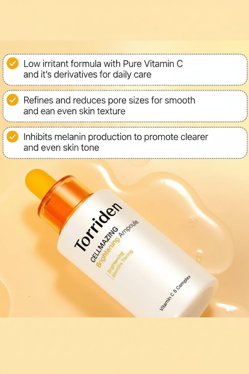 Torriden Cellmazing Brightening Ampoule